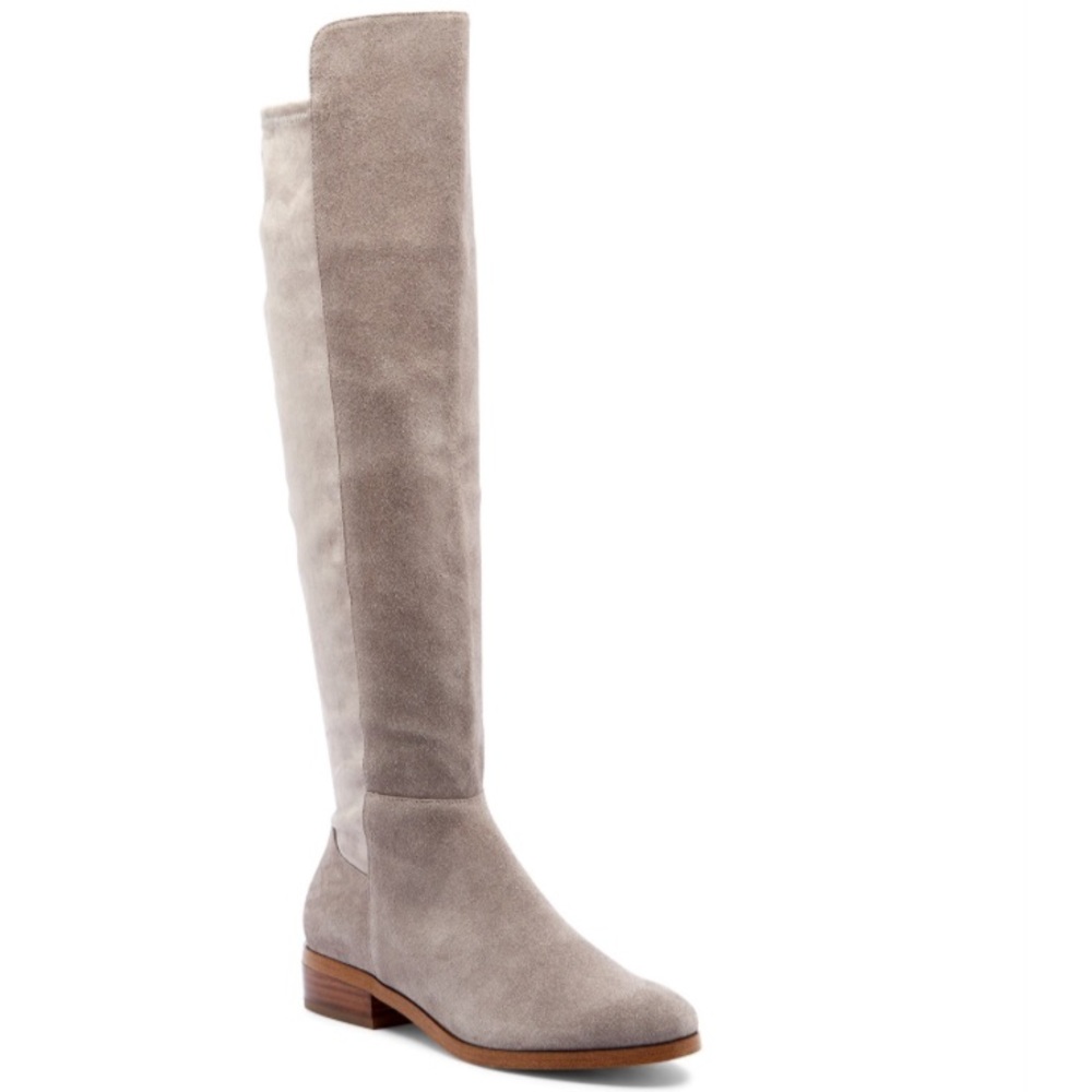 Sole Society Calypso Tall Boots Size 8 Mushroom